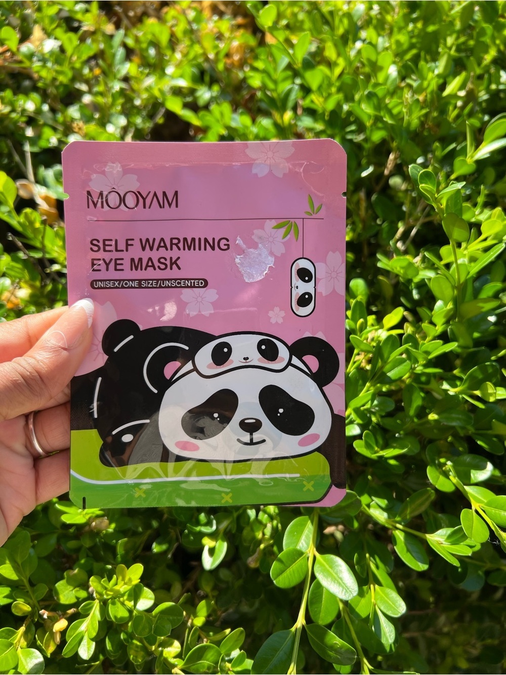 Mooyam Self-Warming Eye Mask Trio - Pink Panda Packaging - Picture 4 of 4